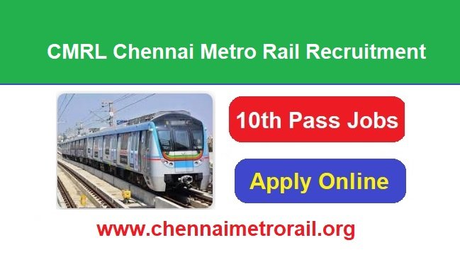 CMRL Chennai Metro Rail Recruitment 2026 Apply Online