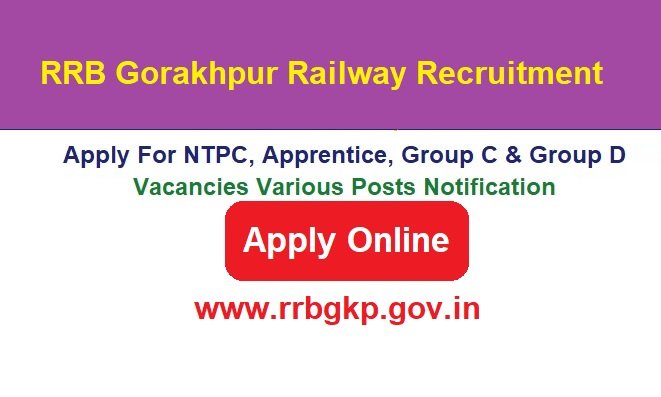 RRB Gorakhpur Railway Recruitment 2026 Apply Online